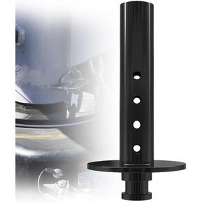 5th Wheel to Gooseneck Adapter Fit for Semi-Tractor with 4" Round Tube