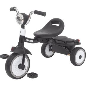 UBRAVOO Baby Tricycle, Foldable Toddler Trike with Pedals, Cool Lights, Durable Wheels and Comfortable Seat, Baby First Walker Trike for 1-5 Years Old Girls, Boys