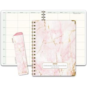 Elan Publishing Company HARDCOVER Combination Plan and Record Book: One efficient 8.5" x 11" book for lesson plans and grades combines W101 and R1010 with Bonus Clip-in Bookmark (Tree Seasons)
