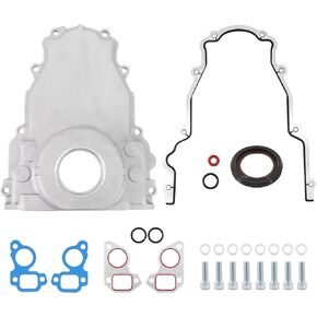 Dokili Cast Aluminum LS Timing Cover for G.M G.en III LS1 LS6