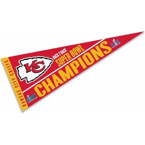 Chiefs Super Bowl 2024 Champions Full Size Large Pennant in Saudi Arabia