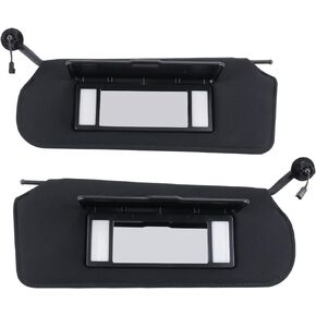 Automotive Sun Visor with Updated Bright LED Lights Sunvisors Replacement for Corvette C5 Chevrolet 1997-2004 Replaces 10442033 10442034 Left Driver and Right Passenger Side