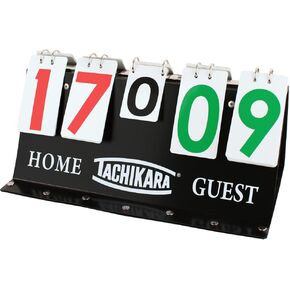 Tachikara Porta-Score Flip Scoreboard , 17.25"Lx 1.75"Wx 8"H