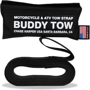 9100 - Buddy Tow - Tough Military spec Nylon Webbing (1785 lb. Test) 12' x 1" - Red