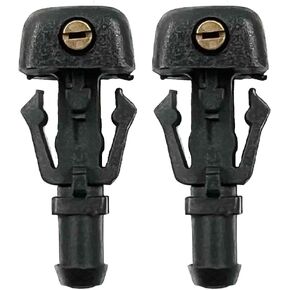 2pcs Front Windshield Washer Nozzles Compatible with Crown Victoria,Freestyle,E-150,E-250,Taurus,Flex,Mark LT,Grand Marquis,Montego,Sable 3W7Z17603AA
