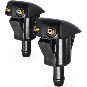 Adjustable Front Windshield Washer Nozzles, Washer Spray Jet Kit, replacement for: Toyota Corolla 99-08, Toyota Camry 97-01, Toyota Tacoma 05-10, Toyota RAV 99-04; Replaces OEM#: 85381-AA010