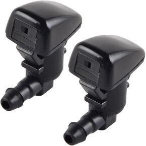 2 PCS Front Windshield Washer Spray Nozzle Ford Focus 2008-2011,Ford Edge 2007-2011, F-250 F-350 F-450; Lincoln MKX Washer Spray Jet Kit Replacment Click&Fit accessories OE# 8S4Z17603AA