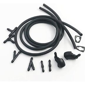 76810-SZA-A01ZA Direct Replacement for Pilot 2009 2010 2011 2012 2013 2014 2015 Front Windshield Washer Nozzle Assembly, Hood Wiper Fluid Nozzle P/N 76810SZAA01ZA