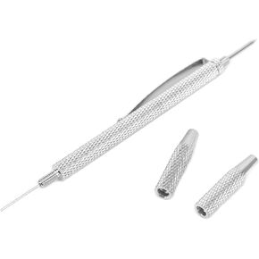 Windscreen Spray Nozzle Needle, Universal Aluminum Alloy Windshield Spray Nozzle Needle Quick Easy Cleaning Washer Jet Tool for Automobile Car