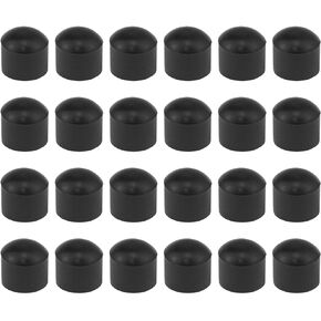 AYLIFU 24PCS Foosball End Caps 15.8mm Foosball Table Rod End Caps Foosball Table Safety End Caps Rubber Sleeve Tip Protectors