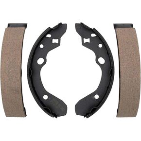 ACDelco Silver 14659B Bonded Rear Drum Brake Shoe Set