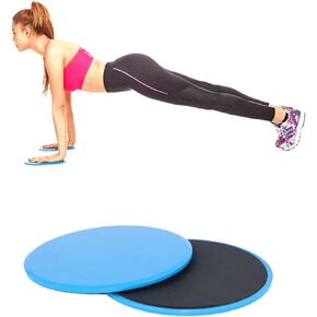 QYNuLi Non Slip Exercise Gliding Discs 2 Pcs Core Sliders Lightweight Double Sided Gliding Discs for Tiled Floor Carpet Wood