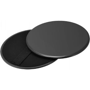 uxcell Exercise Core Sliders, Glider Discs with Straps, Use on Carpet or Floor for Full Body Workout