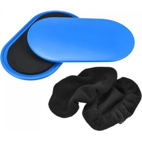 uxcell Exercise Core Sliders, Oval Glider Discs with Feet Covers, Dual Sided Usage in Home Gym for Full Body Workout in Kuwait