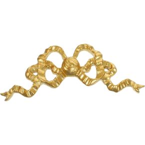 FUNOMOCYA Bow Decoration Resin Wall Hanging Bow Wall Hanging Ornament Decorative Wood Appliques Wood Onlays for Furniture Resin Bow-Knot Wall Hanging Wall Appliques Onlay Photo Frame