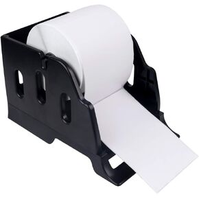 LabelRange Label Holder for Rolls and Fanfold Labels - Desktop Label Printer Accessory
