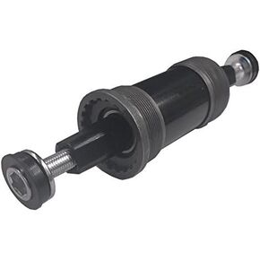 DONSP1986 English Square BB Bike Bottom Bracket Set,Square Taper, Aluminum (Black-68x120mm)