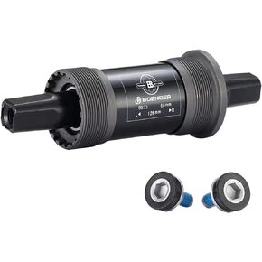 Boenoea Bike Bottom Bracket Power Spline Bottom Bracket Bicycle Square Cartridge Taper for Square Tapered Spindle Crank with Screws Bicycle Parts