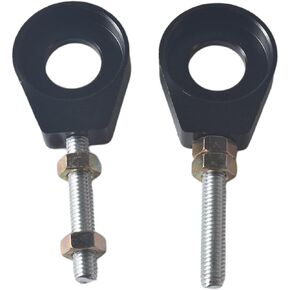 VCUJSUC Black 15mm Chain Tensioner Adjuster For Coleman CT200U Baja Warrior MB165 MB200 Trail Motovox MBX10 MBX11 196cc 6.5HP Mini Bike CRF50 XR70 CT70 50cc-125cc ATV Pit Dirt Bike Motorcycle