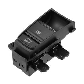 X AUTOHAUX 35355-T7A-J01 Car Handbrake Button Parking Control Switch for Honda HRV 2016-2021 Black