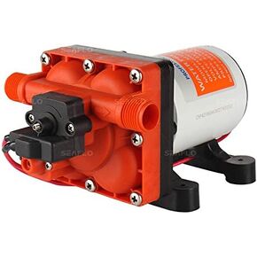 24V SEAFLO 42-Series Water Pressure Diaphragm Pump w/Variable Flow For Reduced Cycling - 24V, 3.0GPM, 55PSI
