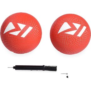 Rukket Kickball Set with Bases | Rubber Throw Down Plates and Kick Ball | Perfect for Kids and Adults | Playground and Backyard Game | Air Pump and Foul Line Cones