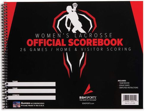 BSN Sports Women's Lacrosse Scorebook in Saudi Arabia