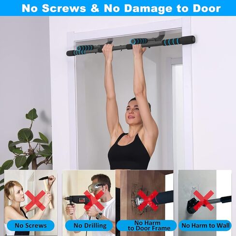 komsurf شريط سحب للمدخل، شريط سحب للمنزل، شريط الذقن متعدد الوظائف، شريط باب اللياقة البدنية المحمول، مدرب نظام الصالة الرياضية تجريب الجسم in Kuwait