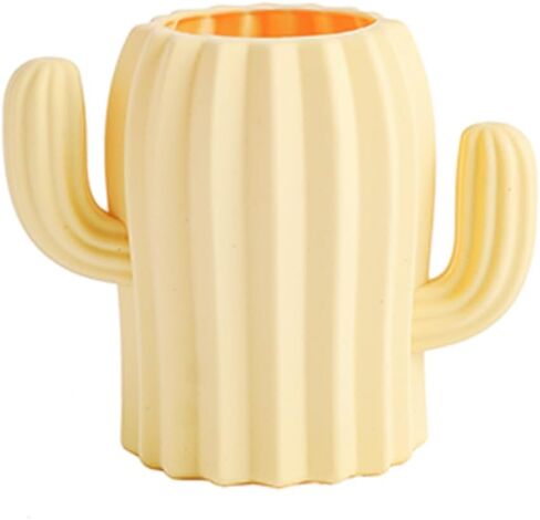 Silicone Pen Holder Cactus Pencil Holder Cute Pens Cup for Desk for Kids Office Decor Desk Accessories Pen Pot Desk Organizer (Dark Green) in Saudi Arabia