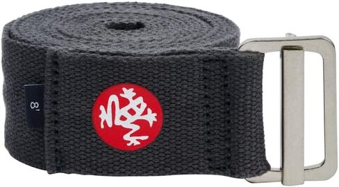 Manduka Align Yoga Strap - Lightweight Cotton, Secure, Slip Free Support, 1.75 Inch Wide, Various Sizes and Colors in Saudi Arabia