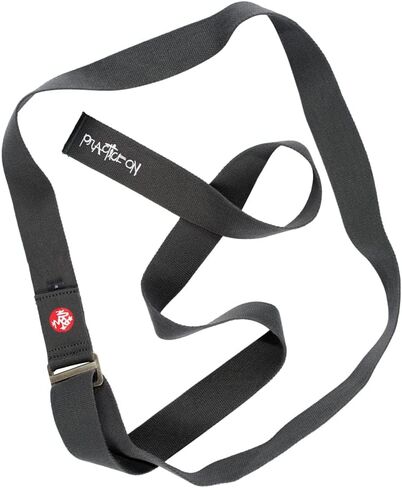 Manduka Align Yoga Strap - Lightweight Cotton, Secure, Slip Free Support, 1.75 Inch Wide, Various Sizes and Colors in Saudi Arabia