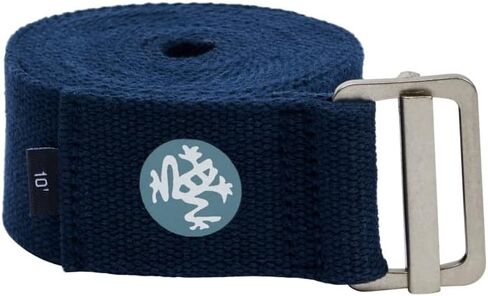 Manduka Align Yoga Strap - Lightweight Cotton, Secure, Slip Free Support, 1.75 Inch Wide, Various Sizes and Colors in Saudi Arabia