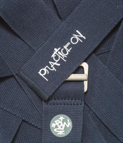 Manduka Align Yoga Strap - Lightweight Cotton, Secure, Slip Free Support, 1.75 Inch Wide, Various Sizes and Colors in Saudi Arabia