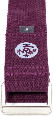 Manduka Align Yoga Strap - Lightweight Cotton, Secure, Slip Free Support, 1.75 Inch Wide, Various Sizes and Colors in Saudi Arabia