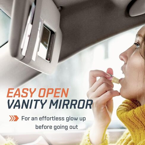 واقي الشمس من الجانب الأيسر للسائق من SAILEAD مناسب لسيارة Toyota Camry 2007 2008 2009 2010 2011 وCamry Hybrid بدون فتحة سقف وإضاءة، (رمادي، جانب الركاب الأيسر) in Kuwait