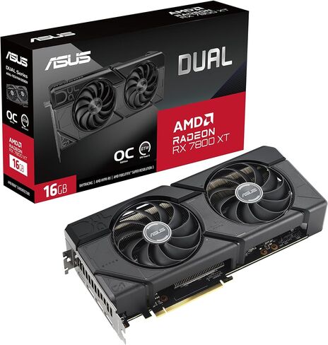 ASUS TUF Gaming RX 7800 XT OC Edition 16GB GDDR6 (PCIe 4.0, HDMI 2.1, DisplayPort 2.1) in Saudi Arabia