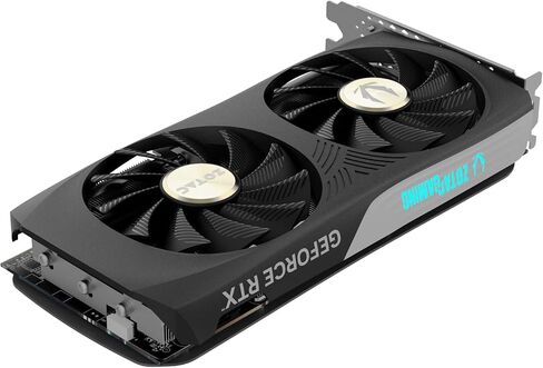 ZOTAC Gaming GeForce RTX 4070 Super Twin Edge OC DLSS 3 12GB GDDR6X 192-bit 21 Gbps PCIE 4.0 بطاقة رسومات مدمجة للألعاب، IceStorm 2.0 تبريد متقدم، إضاءة Spectra RGB، ZT-D40720H-10M in Saudi Arabia