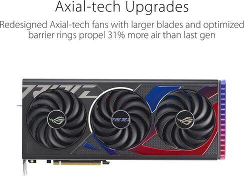 بطاقة رسومات الألعاب ASUS ROG Strix GeForce RTX™ 4070 OC Edition (PCIe 4.0، 12GB GDDR6X، DLSS 3، HDMI 2.1، DisplayPort 1.4a) in Kuwait