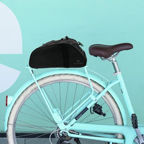 Bike Bags for Bicycles Rear Rack Pannier Bag - Bike Cargo Bag for Commuter and Trekking Bikes - Waterproof Bike Saddle Bag with 8L Large Capacity Storage in Saudi Arabia