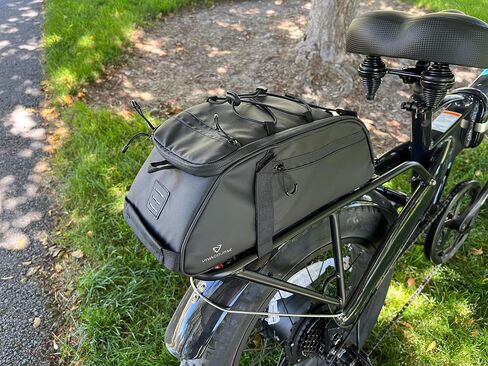 Bike Bags for Bicycles Rear Rack Pannier Bag - Bike Cargo Bag for Commuter and Trekking Bikes - Waterproof Bike Saddle Bag with 8L Large Capacity Storage in Saudi Arabia