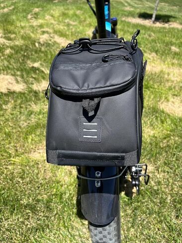 Bike Bags for Bicycles Rear Rack Pannier Bag - Bike Cargo Bag for Commuter and Trekking Bikes - Waterproof Bike Saddle Bag with 8L Large Capacity Storage in Saudi Arabia