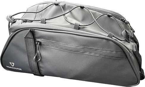 Bike Bags for Bicycles Rear Rack Pannier Bag - Bike Cargo Bag for Commuter and Trekking Bikes - Waterproof Bike Saddle Bag with 8L Large Capacity Storage in Saudi Arabia