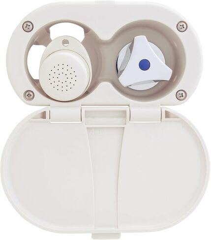 Ambassador Marine Trinidad- Transom Shower (Cold Only), Warm White Cup & Lid, Small Warm White Sprayer, 10' White Rubber Hose, Chrome Trinidad Handle - 136-0207-WH-W in Saudi Arabia