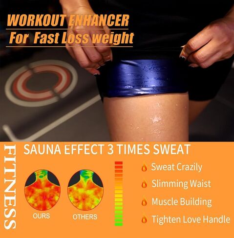 BODYSUNER Sauna Suit For Women Weight Loss Sweat Vest Waist Trainers Belly Fat Workout 3 in 1 Full Body Control in Saudi Arabia