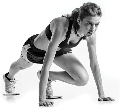 FILA Accessories 08-63193 Gliding Core Disc Sliders Dual Sided for Hard Flooring & Carpet in Kuwait