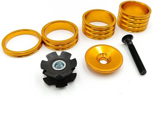 ONIPAX Lightweight Headset Top Cap & Star Nut with Aluminum Screw & Spacers in Saudi Arabia