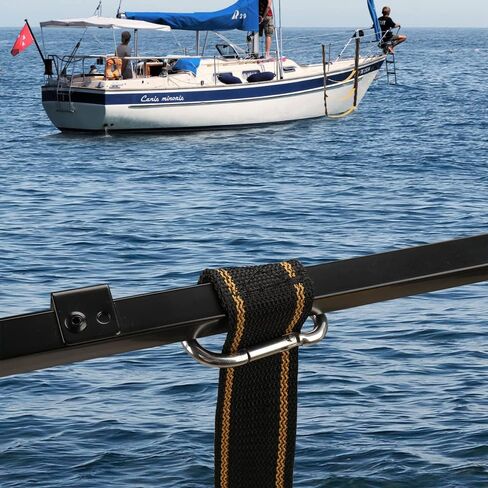 Marinexplore Boat Ladder,3 Step Portable Boat Rope Ladder,Boat Ladder Extension,Boarding Step Ladder for Fishing Boats,Inflatable Boat,Kayak,Pontoon,Motorboat,Canoeing in Saudi Arabia