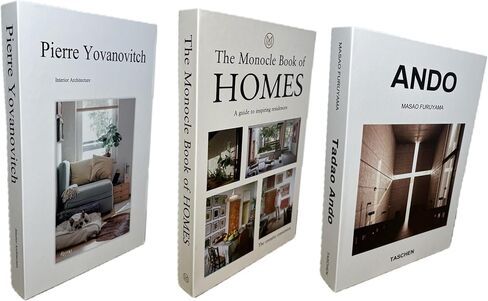 3 pcs Decor Book for Home, Perfect for Coffee Table and Shelf Decor, Stacked Faux Books for Stylish Home décor, Nordic Home Style, Modern Design in Kuwait