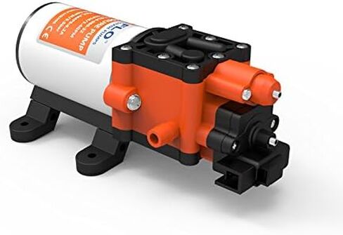 SEAFLO 12V DC 1.3 GPM 100 PSI 22-Series Diaphragm Water Pressure Pump for Marine Boat RV Caravan in Saudi Arabia