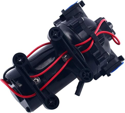 Amarine Made 12v مضخة غشاء لضغط الماء 18.9 لتر/دقيقة 5.0 جالون في الدقيقة 60 رطل لكل بوصة مربعة - قافلة/عربة سكن متنقلة/قارب/بحرية in Kuwait